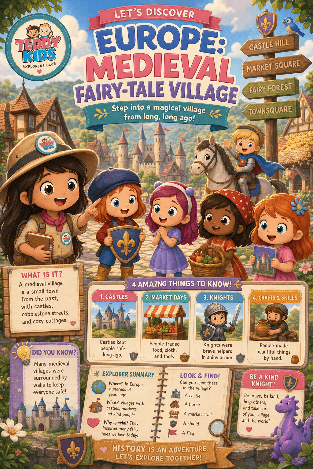 Europe: Medieval Fairy-tale Village