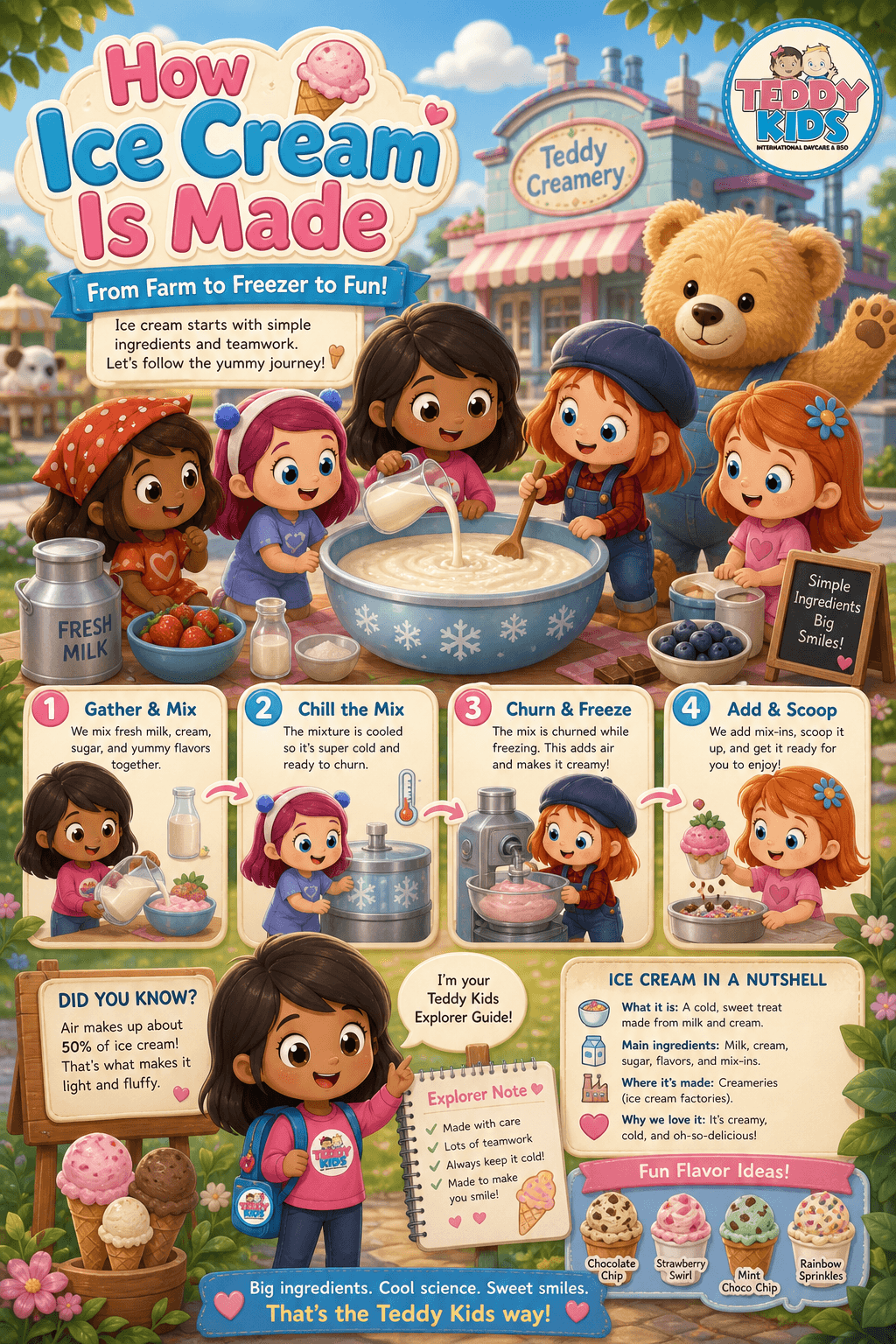 How Ice Cream Is Made