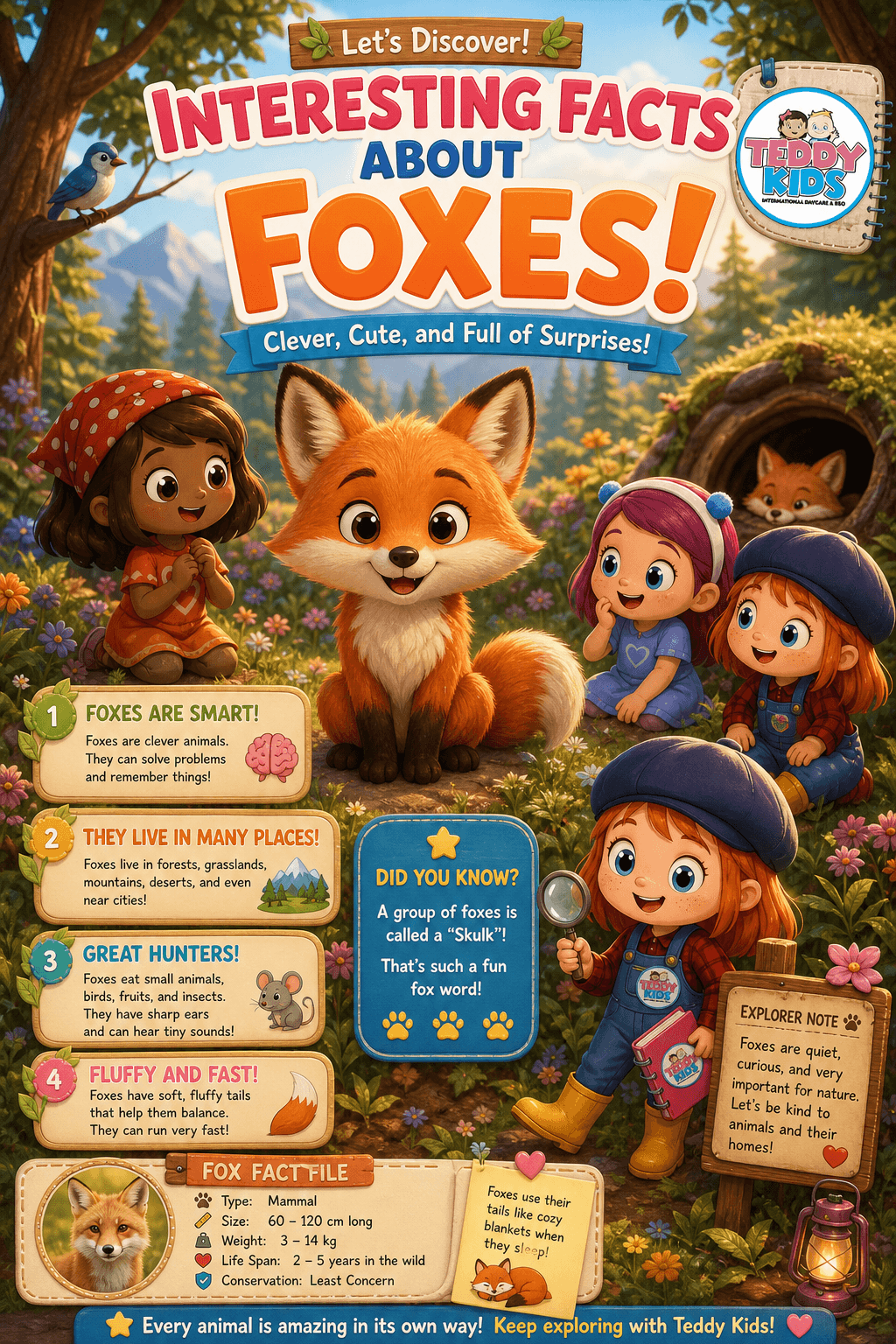Interesting Facts About Foxes