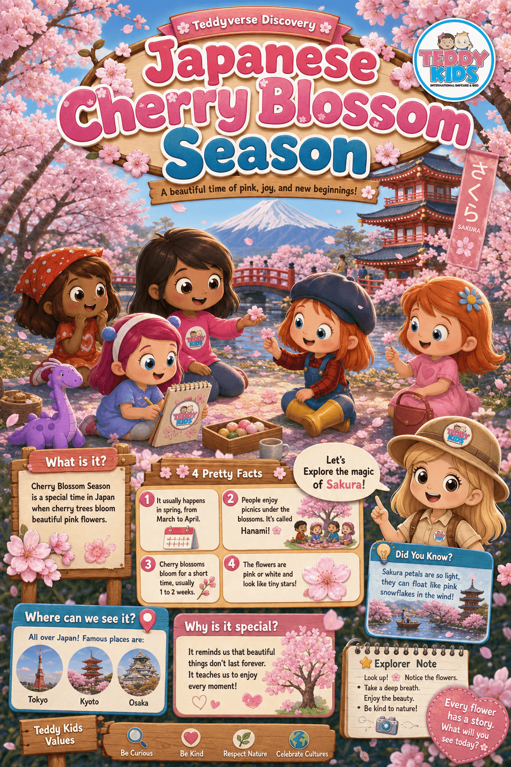 Japanese Cherry Blossom Season