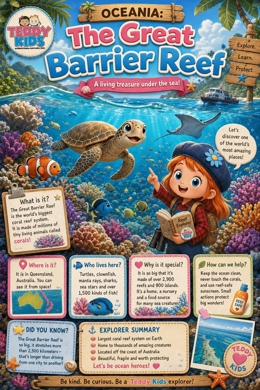 Oceania: The Great Barrier Reef