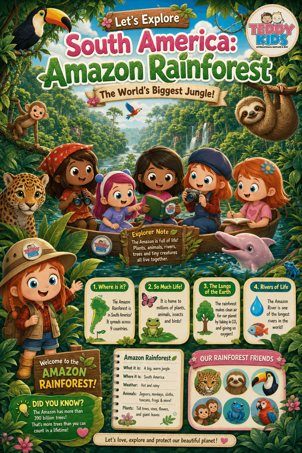 South America: Amazon Rainforest