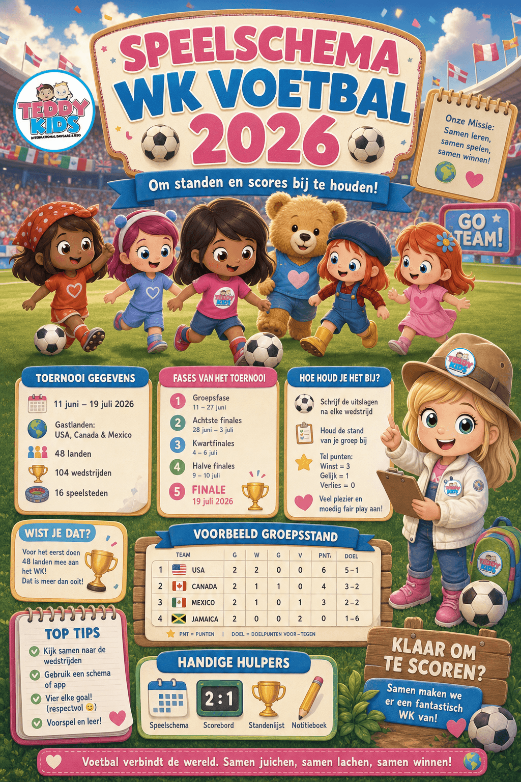 Speelschema Wk Voetbal 2026