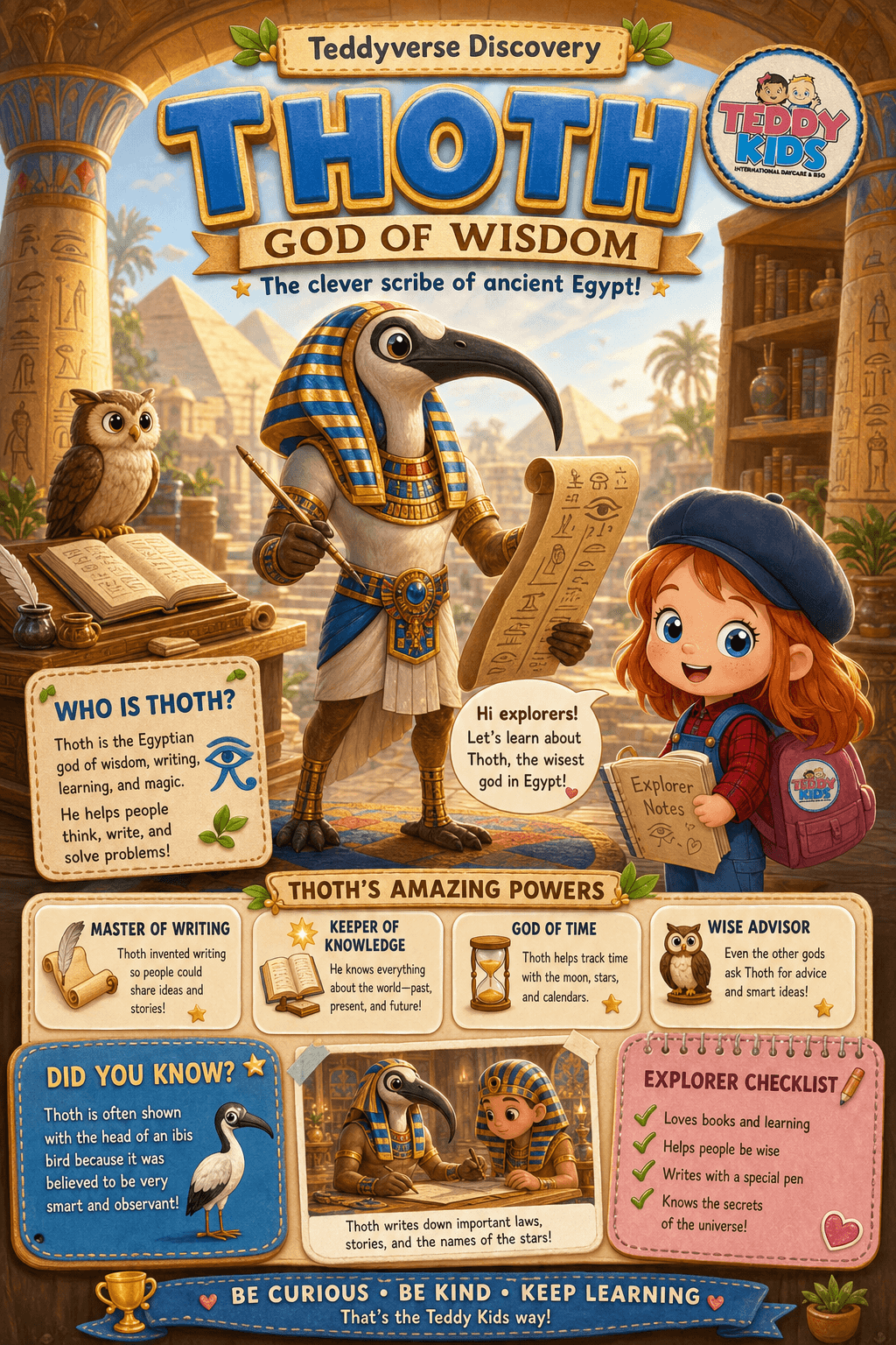 Thoth God Of Wisdom