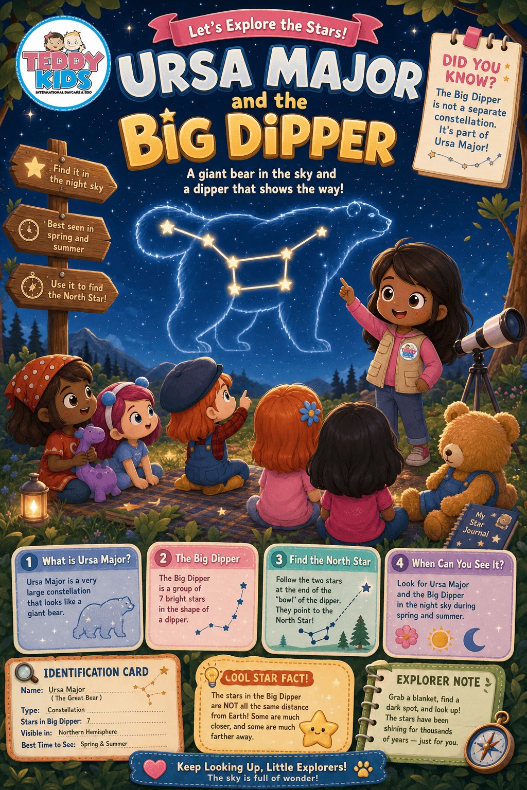 Ursa Major And The Big Dipper