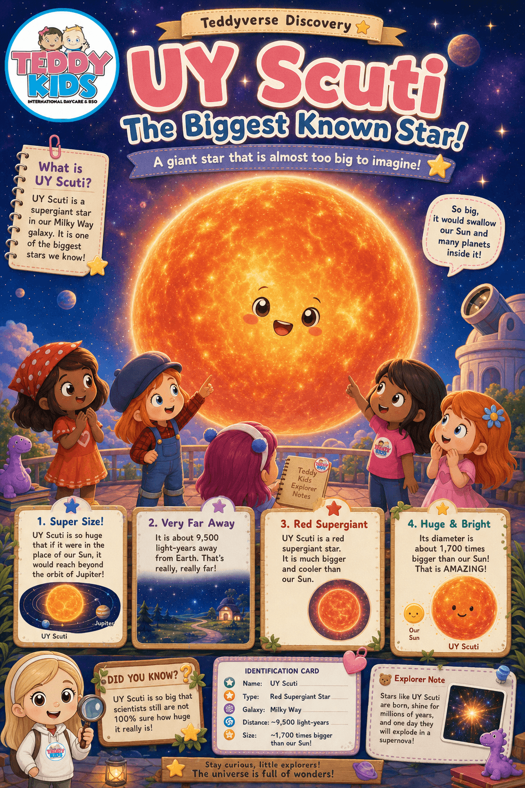 Uy Scuti — The Biggest Known Star