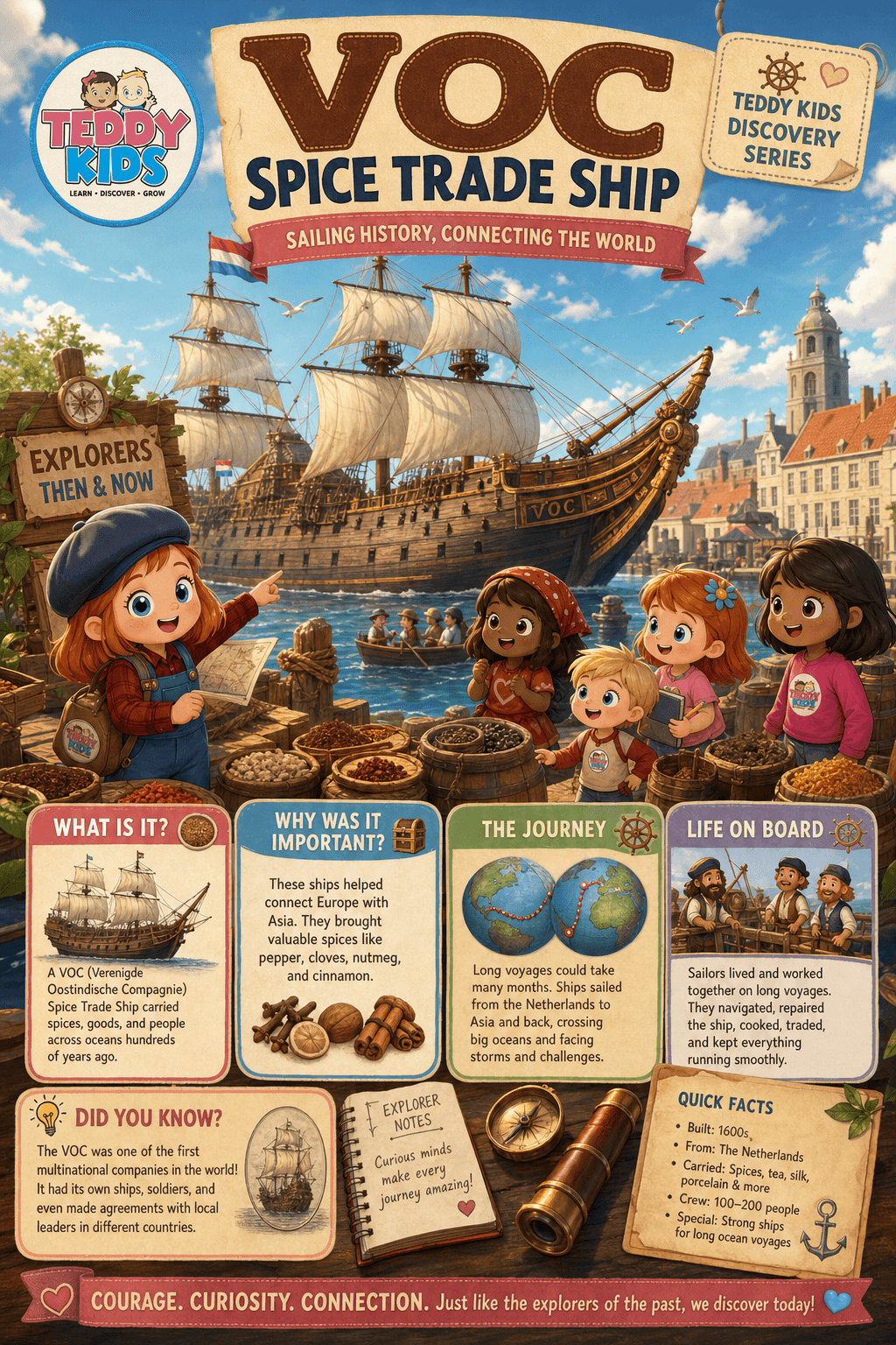 Voc Spice Trade Ship